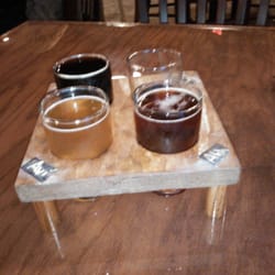 Railhead Brewing Company - Try a flight and a brick oven pizza!