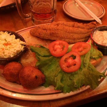 Corky's - Fried Catfish Sandwich on Roll - Barbeque Near Me - Collierville, Tennessee