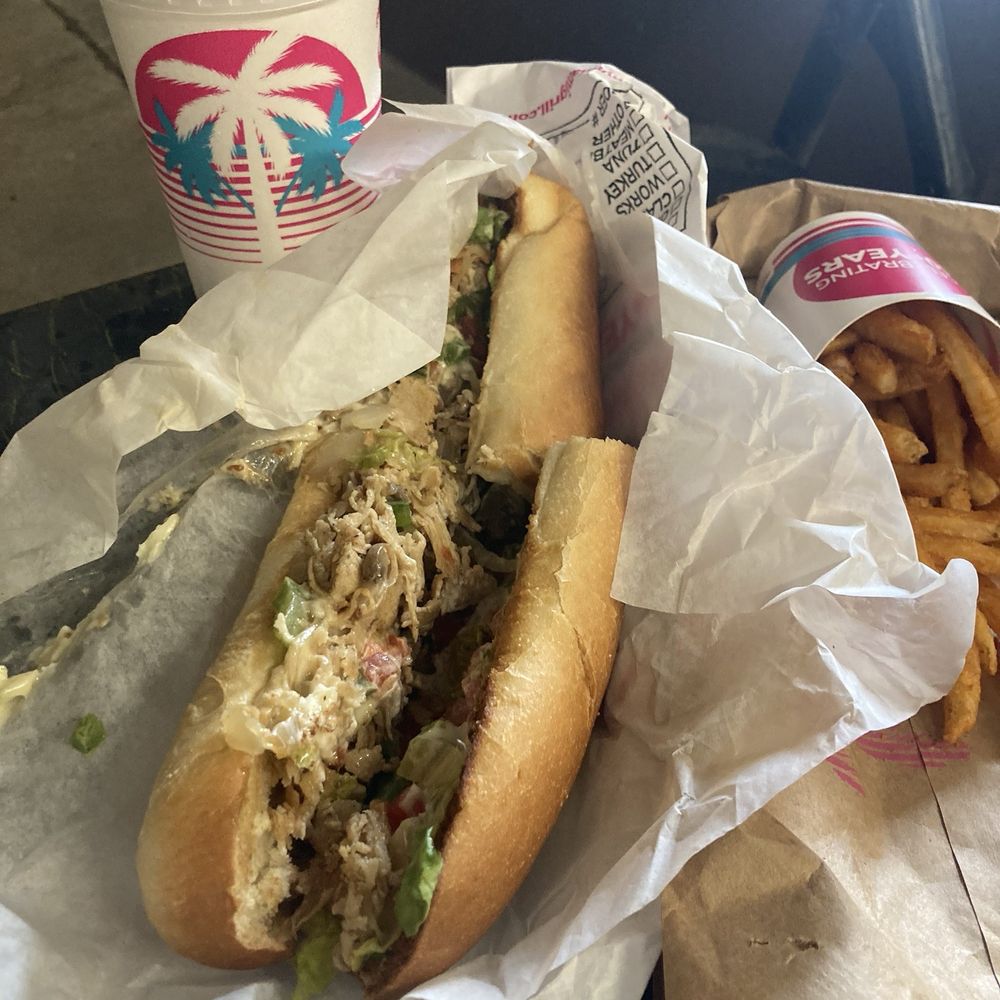 Miami Grill - Full Chicken Cheesesteak Meal - Burgers Near Me - Dania, Florida Miami Grill - Full Chicken Cheesesteak Meal - Burgers Near Me - Dania, Florida