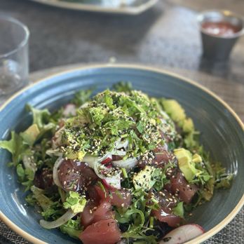 Blue Wave Bar & Grill - Ahi Poke Salad - American Near Me - San Diego, California Blue Wave Bar & Grill - Ahi Poke Salad - American Near Me - San Diego, California
