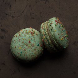 Delicious Trestl macaroons made in house.