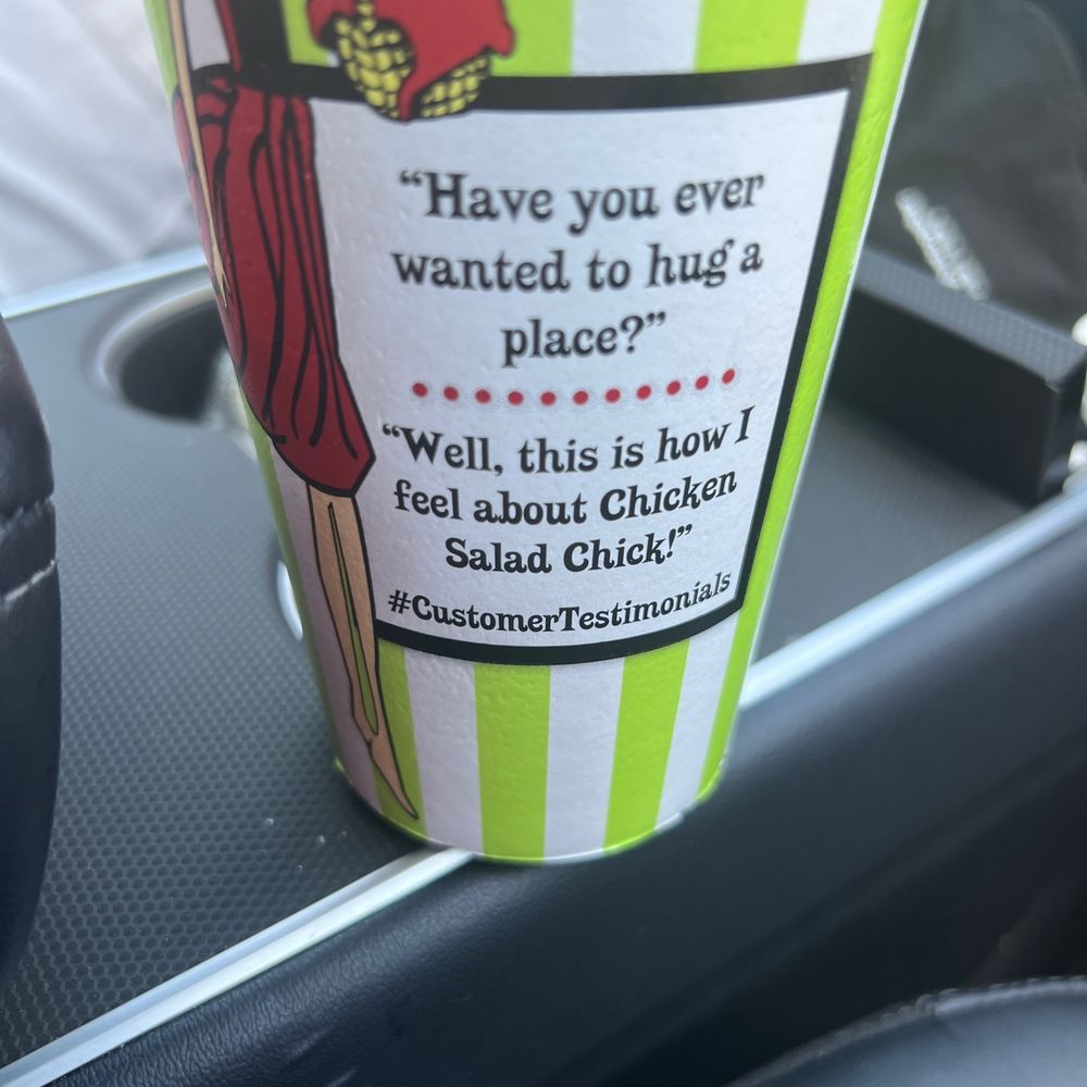 Chicken Salad Chick - Corporate Office - #customertestimonials - Sandwiches Near Me - Atlanta, Georgia Chicken Salad Chick - Corporate Office - #customertestimonials - Sandwiches Near Me - Atlanta, Georgia