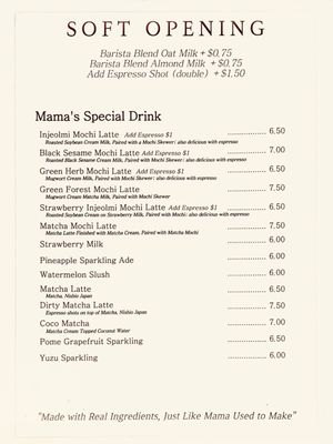 Menu photo 4 Cafe De Mama Los Angeles, CA Menu photo 4 Cafe De Mama Los Angeles, CA