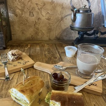 Ella Cafe - Baguette, Egg, bacon, cheese  and avocado - Coffee & Tea Near Me - Plantation, Florida