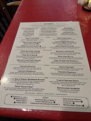 Menu photo 2 Teddy Griffin's Roadhouse Harbor Springs, MI