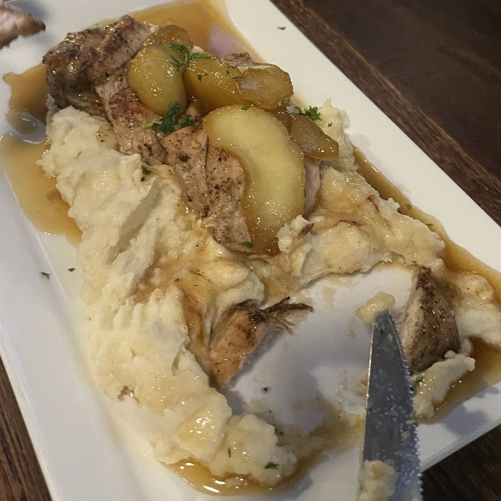 Foundation Restaurant & Bar - Center Cut Pork Loin - New American Near Me - Sacramento, California Foundation Restaurant & Bar - Center Cut Pork Loin - New American Near Me - Sacramento, California