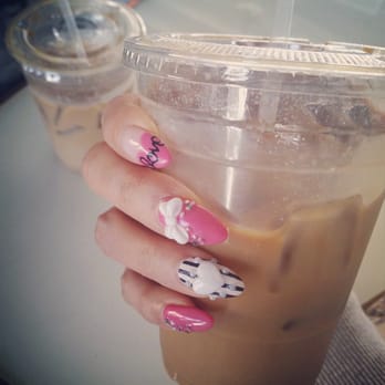Coffee Commissary - Two iced almond milk lattes - Coffee & Tea Near Me - Burbank, California Coffee Commissary - Two iced almond milk lattes - Coffee & Tea Near Me - Burbank, California