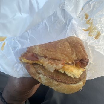 Good Morning Donuts and Coffee - Croissant Sandwich - Donuts Near Me - Coppell, Texas