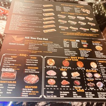 Yummy Kitchen - Part of the menu - Sushi Bars Near Me - San Antonio, Texas Yummy Kitchen - Part of the menu - Sushi Bars Near Me - San Antonio, Texas