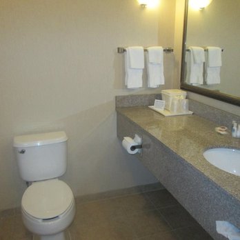 Comfort Suites Mahwah - Paramus - Our bathroom was clean and spacious. - Hotels Near Me - Mahwah, New Jersey Comfort Suites Mahwah - Paramus - Our bathroom was clean and spacious. - Hotels Near Me - Mahwah, New Jersey