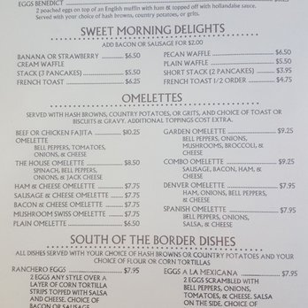 The House Cafe - Menu as of October 2017 - Cafes Near Me - Richardson, Texas The House Cafe - Menu as of October 2017 - Cafes Near Me - Richardson, Texas