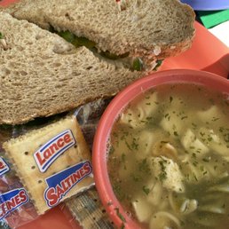 Chicken Salad Sandwich (Most Popular) * with Cup Chicken Noodle *