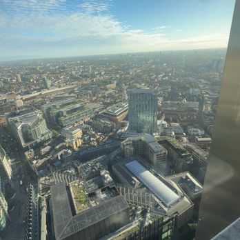 Duck & Waffle - view from table - Modern European Near Me - London, XGL Duck & Waffle - view from table - Modern European Near Me - London, XGL