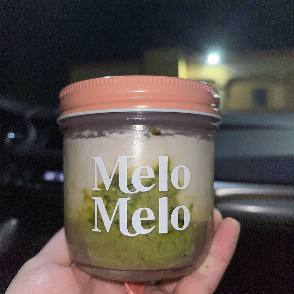MeloMelo Coconut Dessert - Pistachio rose - Desserts Near Me - San Gabriel, California MeloMelo Coconut Dessert - Pistachio rose - Desserts Near Me - San Gabriel, California