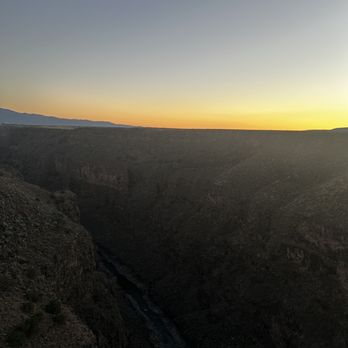 Rio Grande Gorge Bridge - The gorge at sunset - Parks Near Me - Taos, New Mexico Rio Grande Gorge Bridge - The gorge at sunset - Parks Near Me - Taos, New Mexico