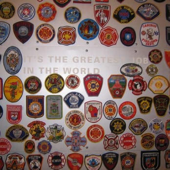 FDNY Fire Zone - Wall of badges! - Accessories Near Me - New York, New York FDNY Fire Zone - Wall of badges! - Accessories Near Me - New York, New York