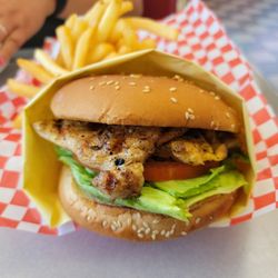 Astro Burger - Chicken breast burger