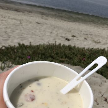 Sam's Chowder House - Clam chowder bowl Togo - Seafood Near Me - Half Moon Bay, California Sam's Chowder House - Clam chowder bowl Togo - Seafood Near Me - Half Moon Bay, California