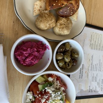 AMBAR Restaurant, Clarendon - Beet Tzatziki - Modern European Near Me - Arlington, Virginia