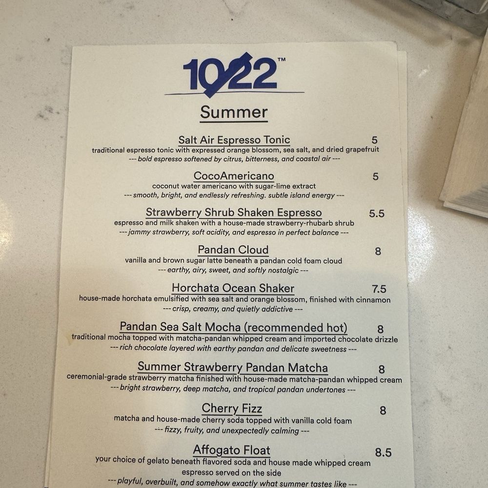 1022 Cafe & Gelateria - Coffee & Tea Near Me - Oceanside, California 1022 Cafe & Gelateria - Coffee & Tea Near Me - Oceanside, California