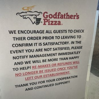 Godfathers Pizza - Pizza Near Me - Charlotte, North Carolina Godfathers Pizza - Pizza Near Me - Charlotte, North Carolina
