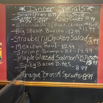 Tolly's Gastropub - Specials! Yes they are! - Pizza Near Me - Greenville, Ohio