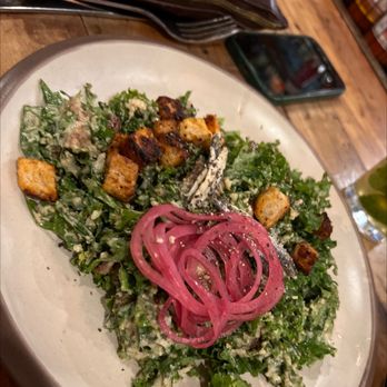 Whiskey Alley - Kale Caesar salad - Bars Near Me - Aiken, South Carolina Whiskey Alley - Kale Caesar salad - Bars Near Me - Aiken, South Carolina