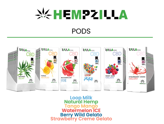 elf bar vape uk Juul Compatible CBD Zilla Pods 300mg 2-Pack