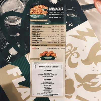 Menu photo 5 Wingstop Oxnard, CA Menu photo 5 Wingstop Oxnard, CA