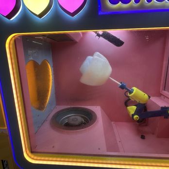 FUNBOX - Sacramento - Cotton candy machine doing its' thing. The robot works hard! - Amusement Parks Near Me - Sacramento, California FUNBOX - Sacramento - Cotton candy machine doing its' thing. The robot works hard! - Amusement Parks Near Me - Sacramento, California