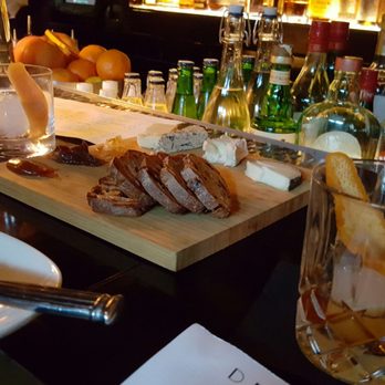 Denson Liquor Bar - The cheese platter and Bond 600 cocktail - Cocktail Bars Near Me - Washington, DC, District of Columbia