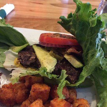 Cowbell Biddeford - Sweet Potato Tatter Tots are not crisp. Excited about the grass fed beef. Asked for med well and got well done. Service was mediocre . - Burgers Near Me - Biddeford, Maine Cowbell Biddeford - Sweet Potato Tatter Tots are not crisp. Excited about the grass fed beef. Asked for med well and got well done. Service was mediocre . - Burgers Near Me - Biddeford, Maine