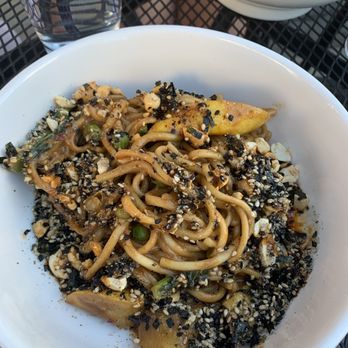 Community Tavern - Dan Dan Noodles we're over-spiced and inedible. Tried to stir it in but it was too salty to enjoy. - New American Near Me - Chicago, Illinois Community Tavern - Dan Dan Noodles we're over-spiced and inedible. Tried to stir it in but it was too salty to enjoy. - New American Near Me - Chicago, Illinois