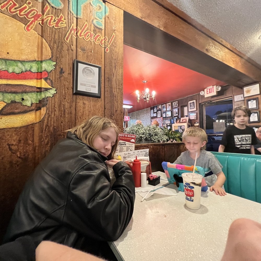 Andy's Igloo - Waiting on fresh food! - American Near Me - Winter Haven, Florida Andy's Igloo - Waiting on fresh food! - American Near Me - Winter Haven, Florida