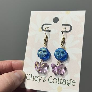 Mood - Handmade earrings by Chey's Cottage - Thrift Stores Near Me - Jeffersonville, Indiana Mood - Handmade earrings by Chey's Cottage - Thrift Stores Near Me - Jeffersonville, Indiana