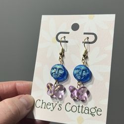 Handmade earrings by Chey's Cottage