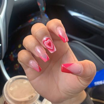 Valley Nails - Valentine's Day nails - Nail Salons Near Me - San Diego, California Valley Nails - Valentine's Day nails - Nail Salons Near Me - San Diego, California