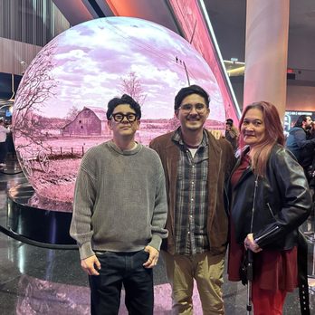 Sphere - Me and my 2 loves on our way to our seats - Stadiums & Arenas Near Me - Las Vegas, Nevada Sphere - Me and my 2 loves on our way to our seats - Stadiums & Arenas Near Me - Las Vegas, Nevada