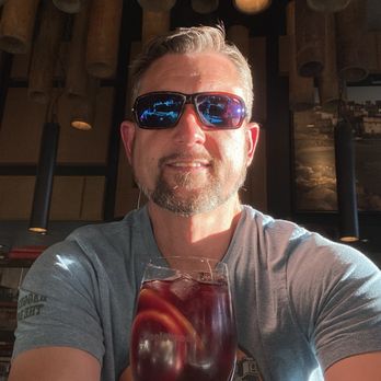 Barcelona Wine Bar - Red sangria on the sunny side of the bar! - Tapas/Small Plates Near Me - Raleigh, North Carolina