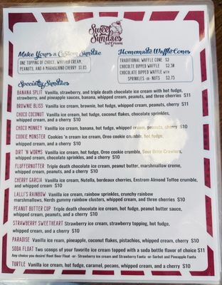 Menu photo 1 Colorado Pinball Pub Littleton, CO