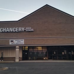 Chancery Charter High School - Front of the building.