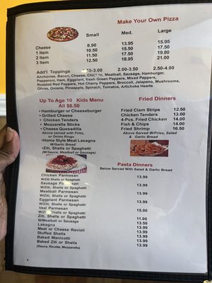 Menu photo 4 D'Marie's Pizza Plainville, CT Menu photo 4 D'Marie's Pizza Plainville, CT