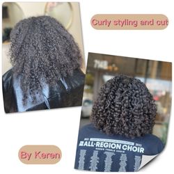 Embrace It - Curly styling and cut by Keren