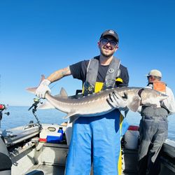 Astoria Fishing Charters and Guide Service - My first sturgeon!