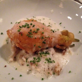 FIG - Squash blossom.. Amazing! - New American Near Me - Charleston, South Carolina