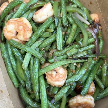 Bao Express - Shrimp With Eggplant & Green Beans - Dim Sum Near Me - San Mateo, California Bao Express - Shrimp With Eggplant & Green Beans - Dim Sum Near Me - San Mateo, California