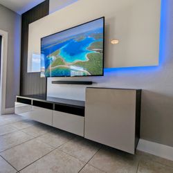 Pronto Handyman - Custom TV installation by Pronto Handyman -- for the perfect home entertainment setup.