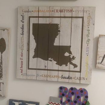 All Barn New - Cute Louisiana stencil you can choose! - Paint & Sip Near Me - Metairie, Louisiana