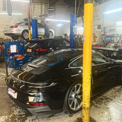 Import Auto Repair - Window was cracked on the driver side, replaced the window and set window specs.