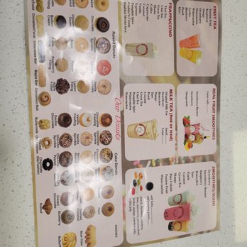 Pana Donuts - Menu - Donuts Near Me - Indianapolis, Indiana